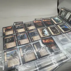 Lord of the Rings Fellowship of the Ring Sauron Huge lot Bundle Of Cards! Good - Image 5