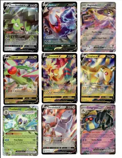 Pokemon TCG - V & EX 9 CARD LOT 💥💥 L105 - Image 2