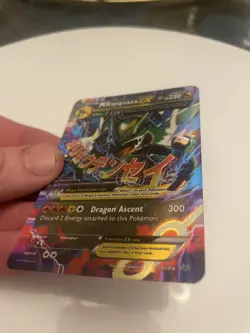 Pokemon TCG Mega Rayquaza EX Roaring Skies Ultra Rare Card 61/108 - Image 4