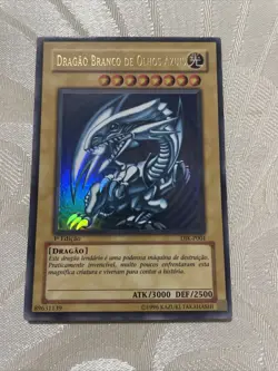 YuGioh Blue-Eyes White Dragon SDK (1st Edition) DIK-P001 Ultra Rare Card NM/M - Image 1