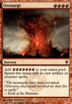 New Phyrexia #85 Geosurge - Image 1