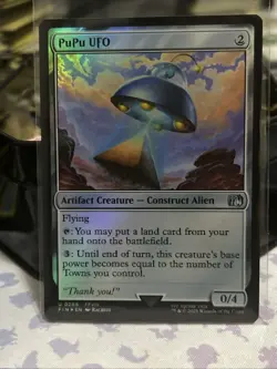 PuPu UFO - 266 - Foil - FIN - NM - MTG Magic the Gathering - Image 1