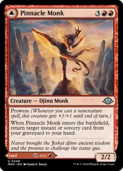Pinnacle Monk // Mystic Peak (MH3-246) - Modern Horizons 3 - Image 1