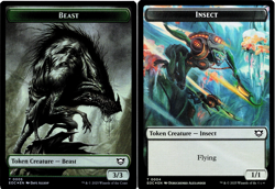 Insect / Beast (0005) Double-Sided Token - FOIL - [Edge of Eternities] MTG 🌳 - Image 2