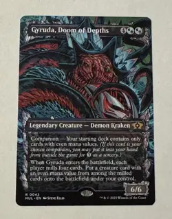 MTG Gyruda, Doom of Depths - March of the Machine Multiverse Legends NM - Image 1