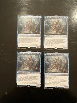 Sygg, Wanderwine Wisdom X4X NM/M Lorwyn Eclipsed ECL Magic Gathering MTG - Image 1
