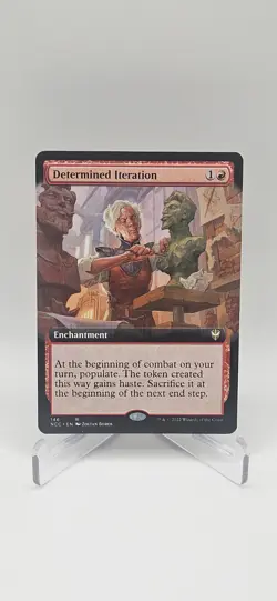 Determined Iteration (Extended Art) 146 Commander: Streets of New Capenna NM - Image 1