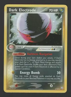 Dark Electrode Holo EX Team Rocket Returns 4/109 ENG - Pokemon Card Rare - Image 1