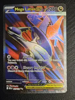 Mega Latias EX 163/132 Ultra Rare Mega Evolution Pokemon TCG NM - Image 2