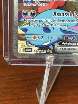 Pokemon 2025 SV Destined Rivals Team Rocket’s Crobat EX 234/182 SIR Near Mint - Image 4