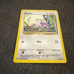 Pokemon TCG Rattata Legendary Collection 89/110 Regular Common MP - Image 2