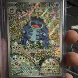 Pokemon Seismitoad illustration rare 105/86 pack fresh near mint - Image 2
