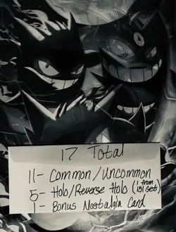 Pokemon Bulk Letter # 10 Random Common/Uncommon/Holo/Reverse HoloSee Description - Image 3