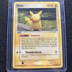 Pokemon TCG Ditto EX Delta Species 63/113 Regular Promo Promo - Image 1