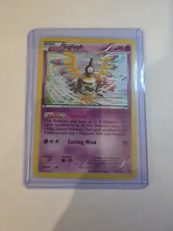Sigilyph 41/101 Pokemon TCG Plasma Blast Holo Rare LP - Image 3
