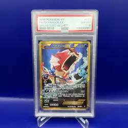 Gyarados EX Secret Rare XY BREAKPOINT 123/122 SECRET Pokemon TCG PSA 8 NEAR MINT - Image 1
