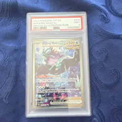 Pokemon TCG Walking Wake ex Special Illustration Rare Holo SV05 205/162 PSA 9 - Image 1