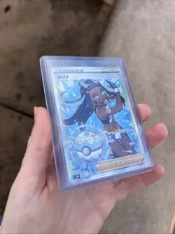 Pokemon TCG Nessa Full Art SR VMAX S8b Japanese 277/184 NM - Image 4
