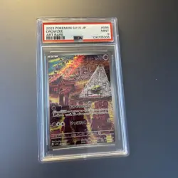 2023 POKEMON JAPANESE SV1V VIOLET EX 086/078 DROWZEE ART RARE PSA 9 - Image 1