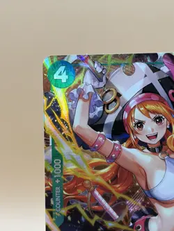 One Piece TCG Nami OP14-031 Alt Art SR The Azure Sea’s Seven English OP14 TCG - Image 4