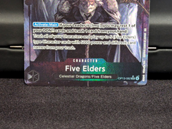 One Piece Five Elders OP13-082 SR Alt Art Carrying On His Will English - Image 3