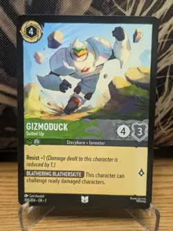Gizmoduck Suited Up 105/204 Archazia's Island Disney Lorcana Non Foil - Image 1