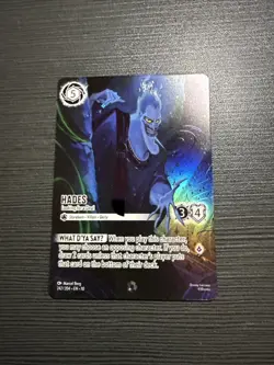 ICONIC Hades - Looking for a Deal 242/204 Disney Lorcana Whispers in the Well NM - Image 1