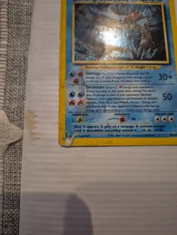 Pokemon TCG Shining Gyarados Holo Card Neo Revelation 65/64 HP/DMGD - Image 5