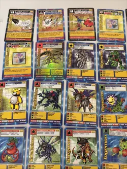 Digimon lot of 45 cards 1999 Metalgreymon Starters Nice Set ! - Image 5