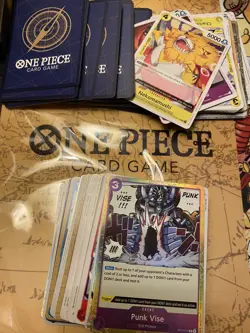 One Piece TCG 100 Card Bulk Lot + Holographic Rares NM - Image 4