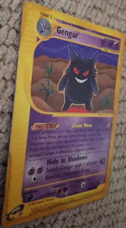 Pokemon TCG Gengar Expedition 2002 Non-Holo Card 48/165 - Image 1