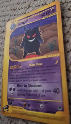 Pokemon TCG Gengar Expedition 2002 Non-Holo Card 48/165 - Image 2