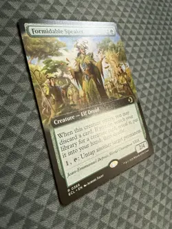 MTG Formidable Speaker #0366 Extended Art Rare Lorwyn Eclipsed (ECL) - Image 2