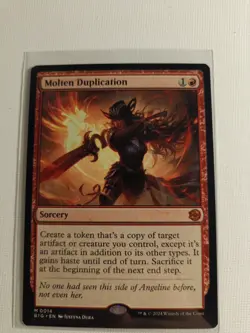 Molten Duplication Outlaws of Thunder Junction: the Big Score Regular - Image 1