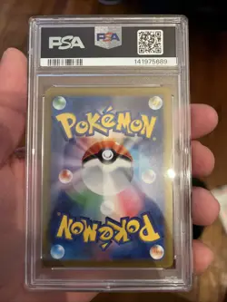 PSA 10 GEM MINT JAPANESE POKEMON 2025 Snivy 087/086 Scarlet Violet Black SV11B - Image 2