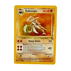 Pokemon TCG Kabutops 9/62 Fossil Holo Lightly Played Great Condition - Image 1