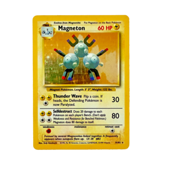Pokemon TCG Magneton Base Set 9/102 Holo 1999-2000 Wizards Base Set - Image 1