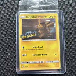 Pokemon TCG Detective Pikachu SM190 Promo Sealed New - Image 1