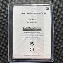 Pokemon TCG Detective Pikachu SM190 Promo Sealed New - Image 2