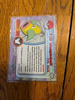 Weepinbell # 70 -Topps Chrome Pokemon- TV Animation Edition- Chromefoil - Image 2