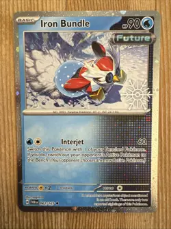 Iron Bundle 062/167 Snowflake Stamp - Pokemon Holiday Calendar 2024-NM - Image 1