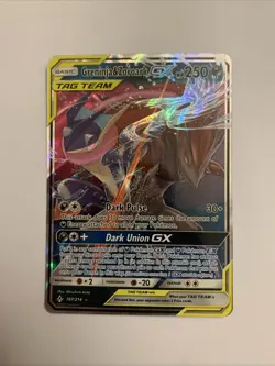 Pokemon Sun & Moon Unbroken Bonds Greninja & Zoroark GX 107/214 - Image 1