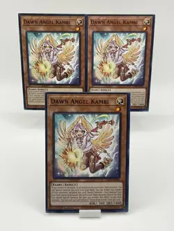 Yu-Gi-Oh! Dawn Angel Kambi ALIN-EN081 Common 1st Ed. X3 (Play Set) - Image 1