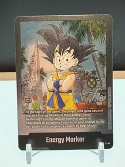 Energy Marker E-44 Silver Foil DRAGON BALL Fusion World Manga Booster SB01 - Image 1