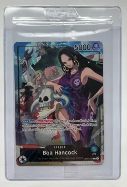 Boa Hancock OP07-038 PSA Magazine Promo One Piece TCG - Brand New Sealed - Image 1
