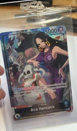 Boa Hancock OP07-038 PSA Magazine Promo One Piece TCG - Brand New Sealed - Image 2
