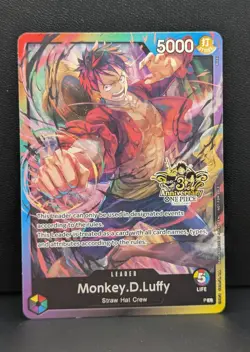 Monkey D. Luffy - Promo Leader - 3rd Anniversary Tournament Pack - One Piece TCG - Image 1