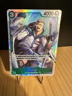 One Piece Tashigi OP10-032 Royal Blood English Edition, Near Mint Condition - Image 1