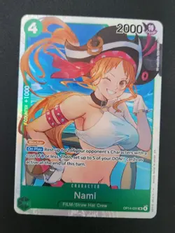 ONE PIECE Nami OP14-031 SR | NM | The Azure Sea's Seven English TCG - Image 1