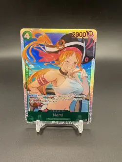 Nami OP14-031 (SR) - The Azure Sea’s Seven - One Piece TCG - English Super Rare - Image 1